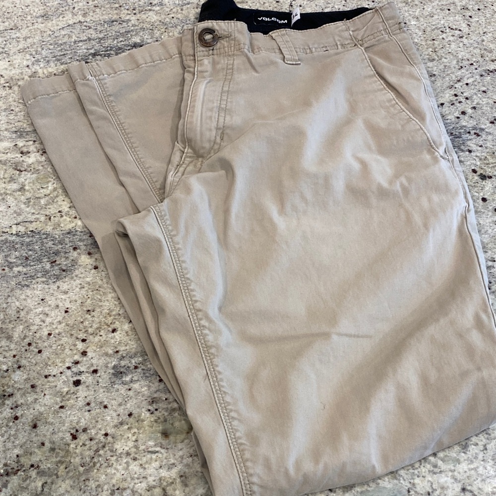 Volcom Men's Khaki Chinos